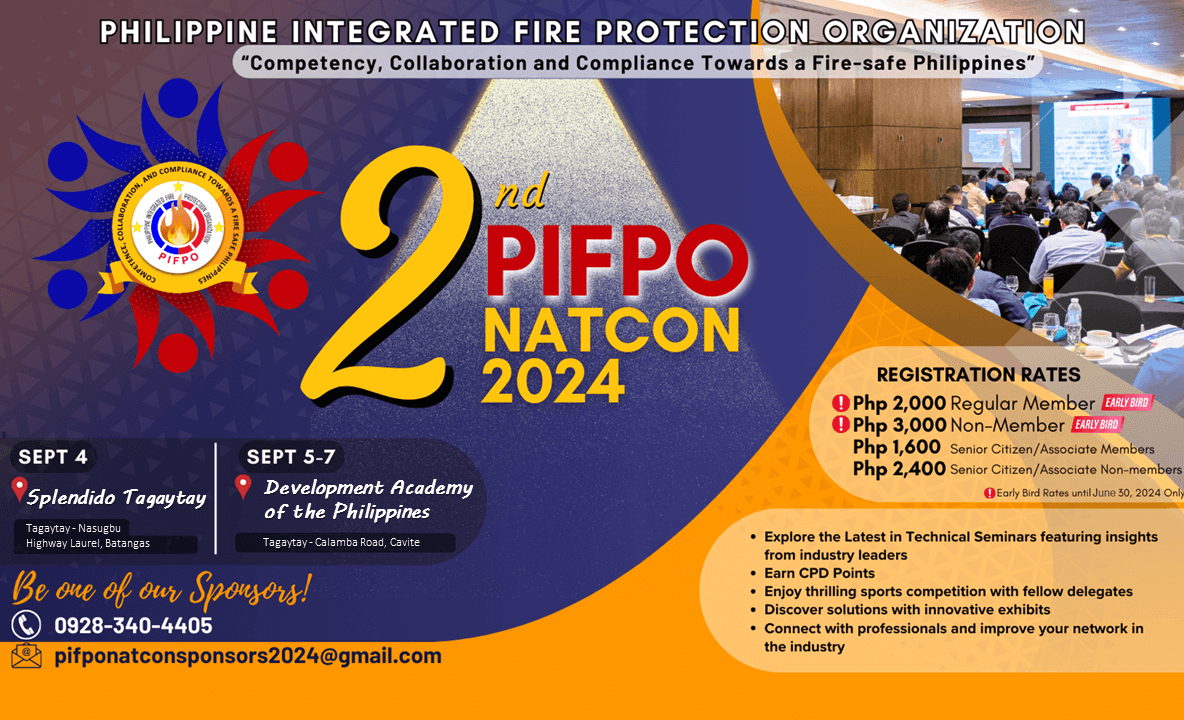 Read more about the article Join Us at the 2nd PIFPO National Convention – Empowering Fire Protection Professionals Nationwide!
